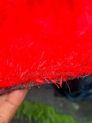 Turkish Artificial Grass Carpet Red 30mm