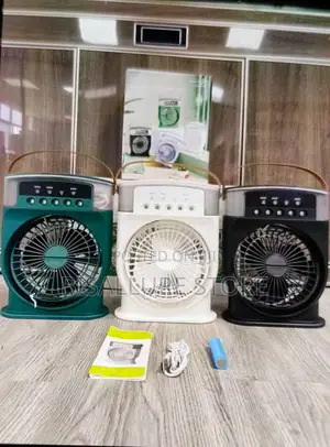 Rechargeable Mist Table Fan