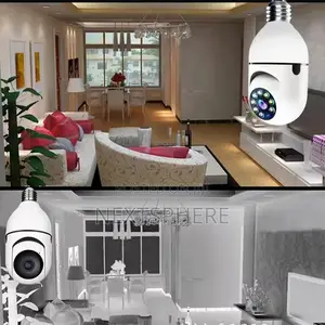 Bulb Security Camera 2mp - Smart Home Wifi PTZ Camera