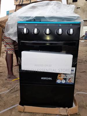 Bruhm 50x50 4 Burner Gas Cooker With 2 Step Oven