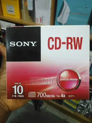 Sony Rewriteable Cd Pk 10
