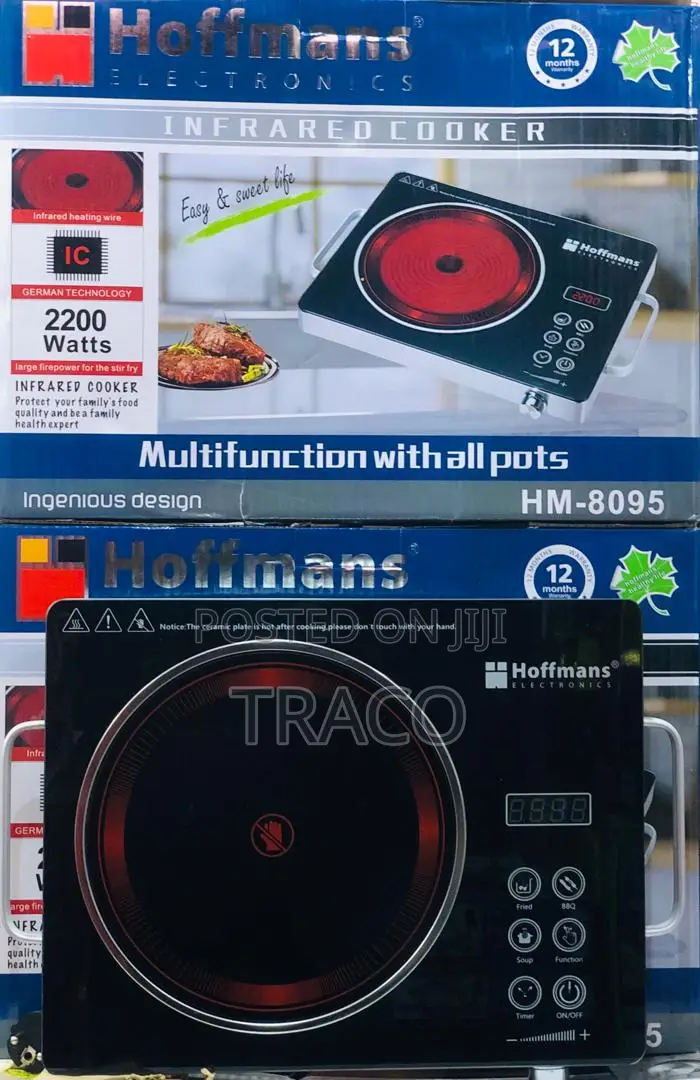Hoffmans 2200W Infrared Cooker Multifunctional