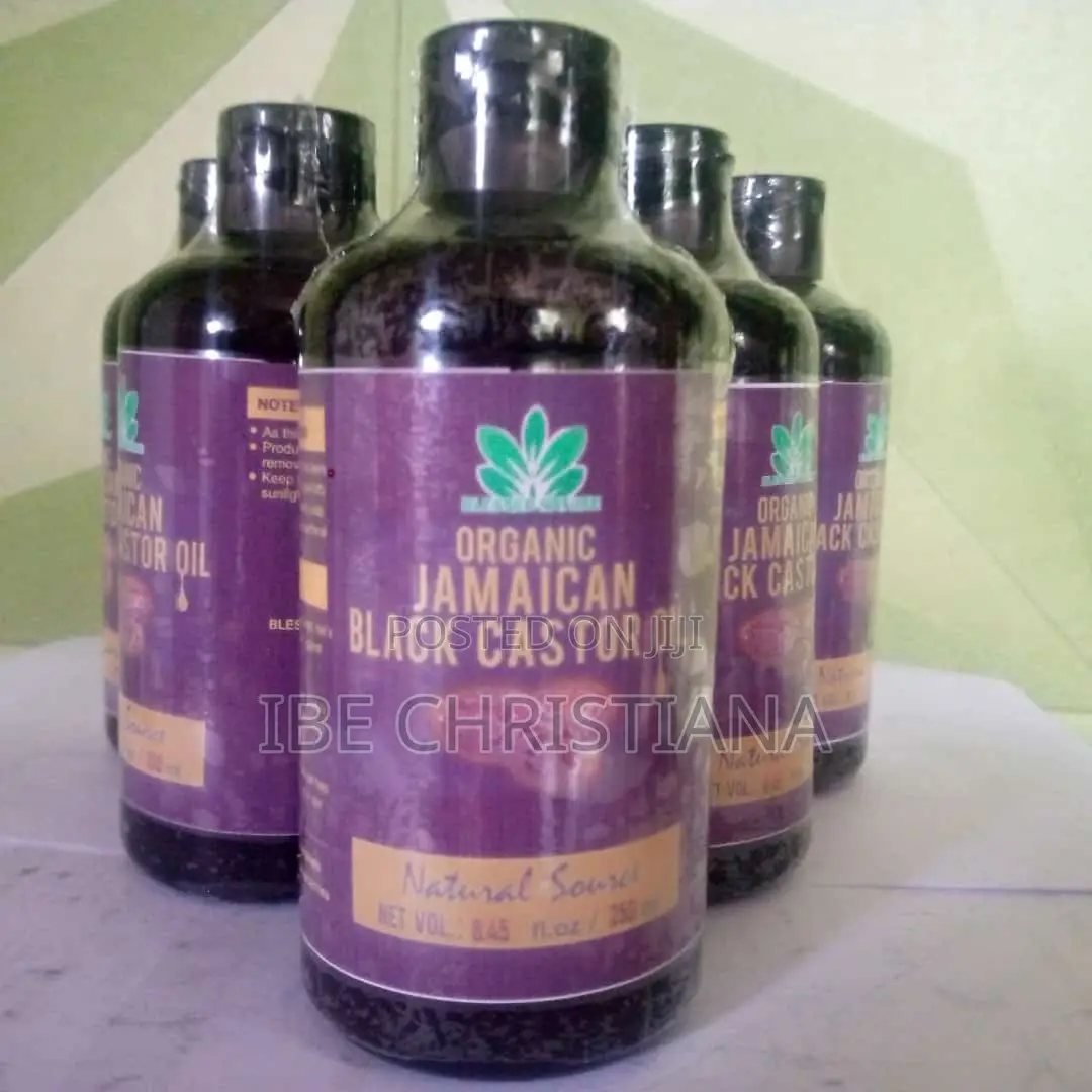 Organic Black Castor Oil