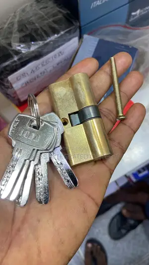 ICSA Brass Cylinder Lock - 70MM