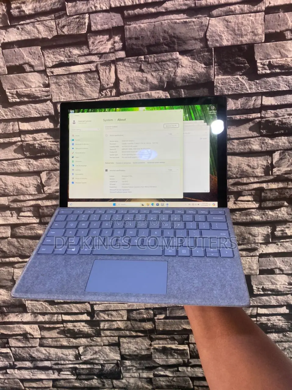 Laptop Microsoft Surface Pro 7 16GB Intel Core I7 SSD 256GB