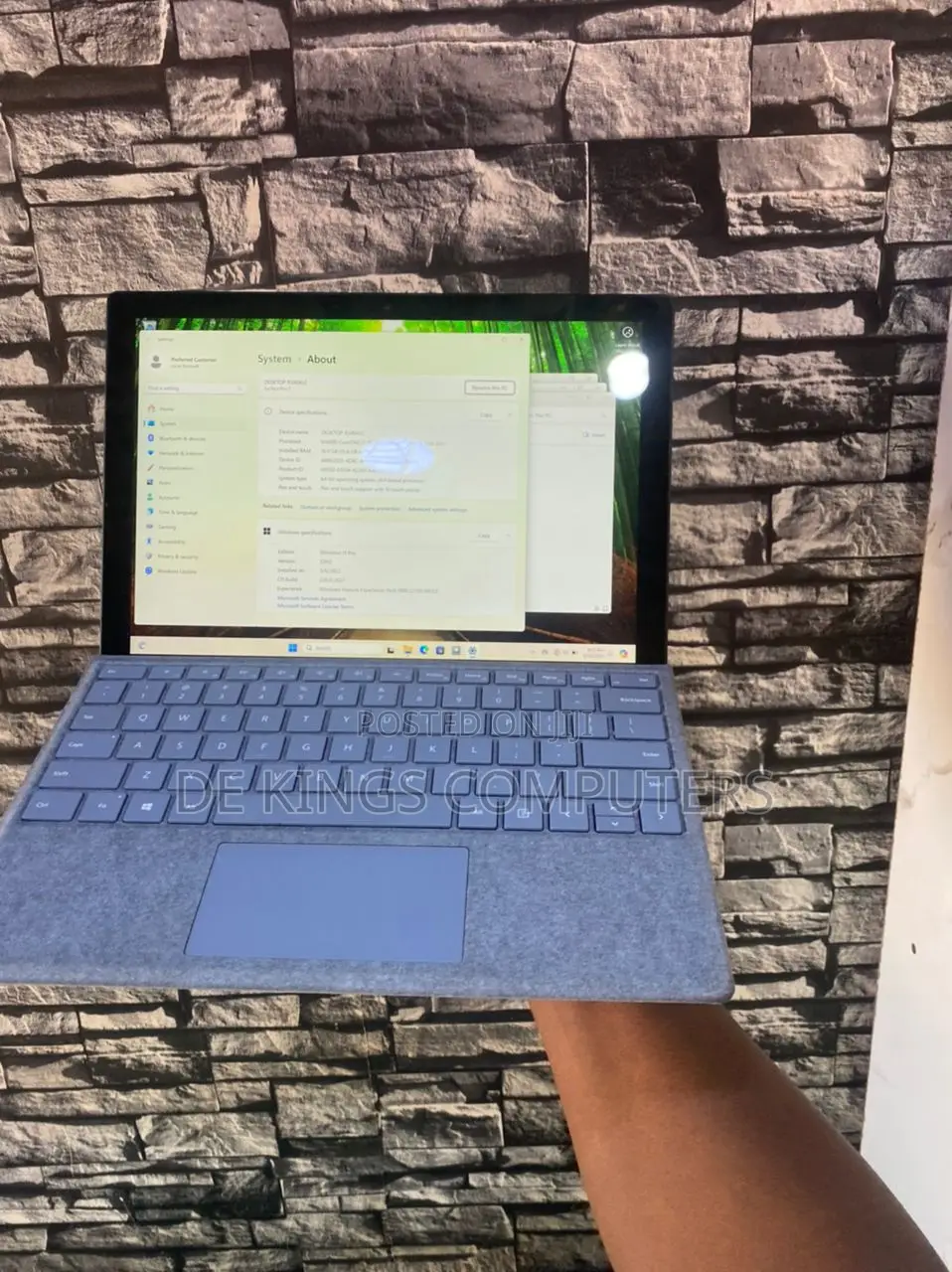 Laptop Microsoft Surface Pro 7 16GB Intel Core I7 SSD 256GB
