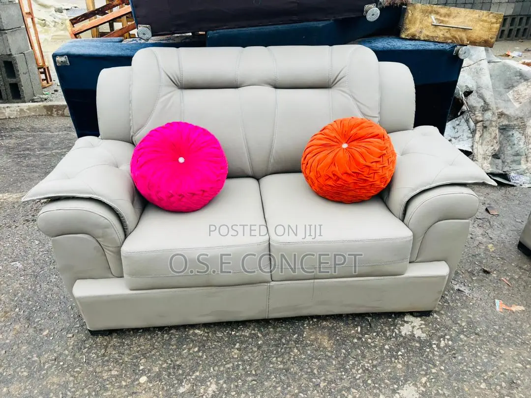 Complete Set of Thick Leather Sofa