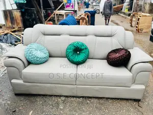 Complete Set of Thick Leather Sofa