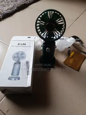 Rechargeable 4000mah Handheld 5 Speed Foldable Mini Fan