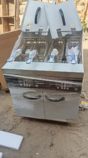 Standing Deep Fryer (2 Tank, 4 Basket)