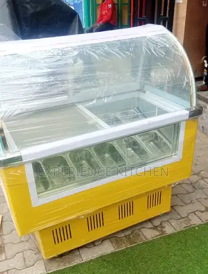 12 Plate Ice Cream Display