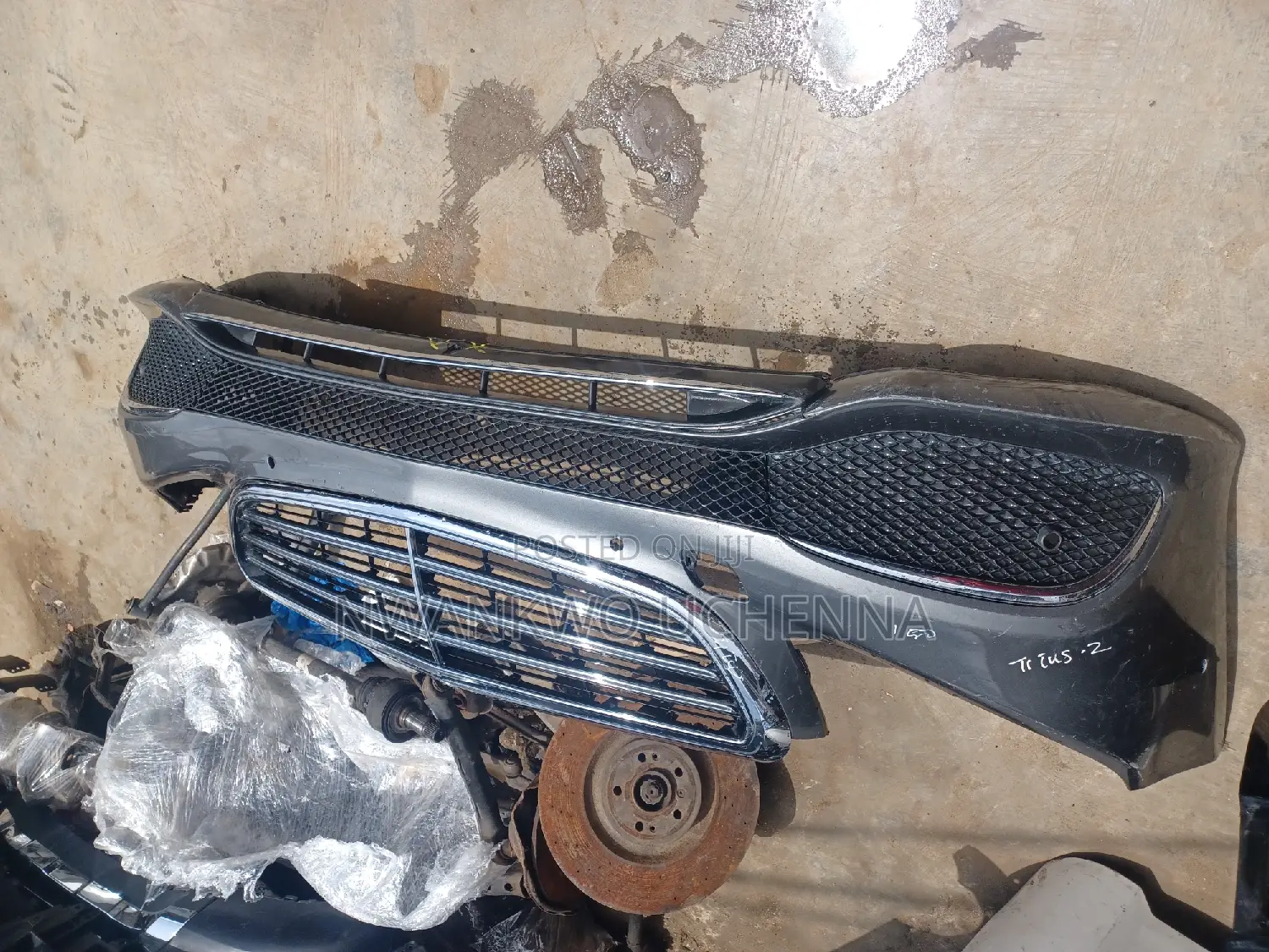 Front Bumper E300 2018 Luxurious Type