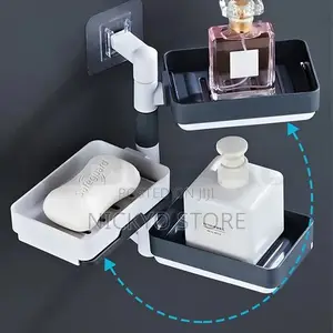 Layers Soap Holder Container Home Wall Mounted Soap Holder