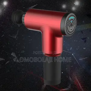Hand Held Massage Gun With Four Heads