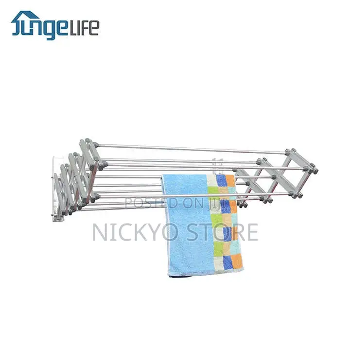 Adjust Hanging Wall-Mount Telescoping Indoor Cloth Dryer