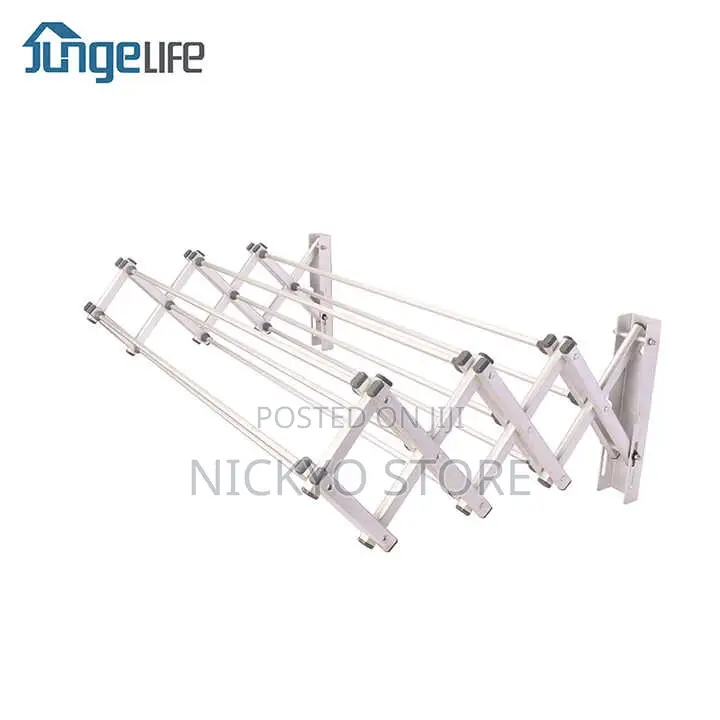 Adjust Hanging Wall-Mount Telescoping Indoor Cloth Dryer