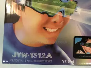 LED Night Vision Goggles Eye Shield Green Lens Eye Protector