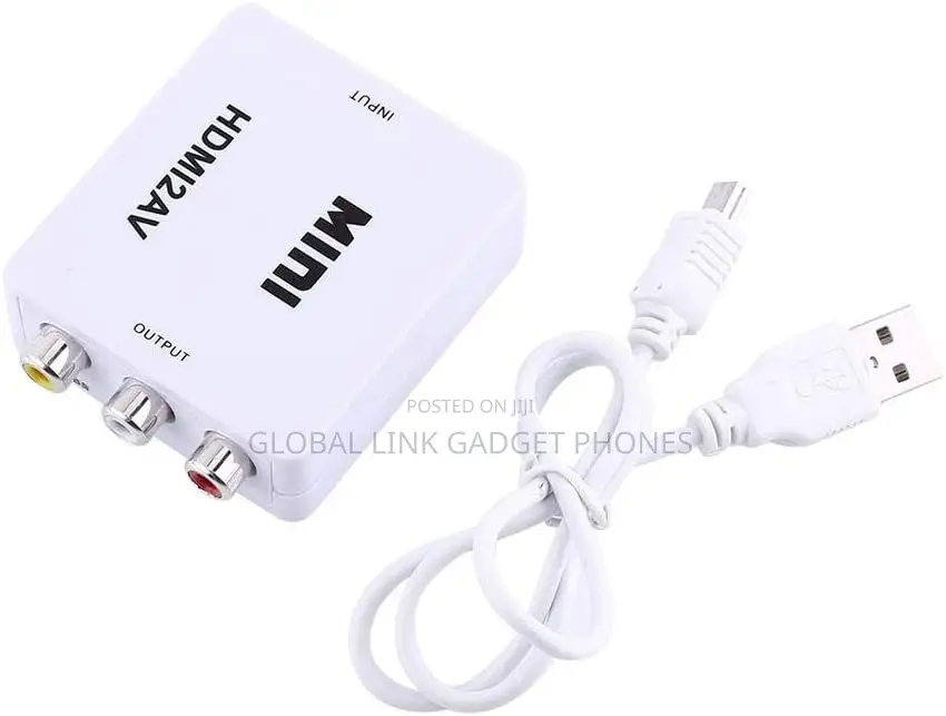 Digital HDMI2AV Converter, to AV Adapter, Composite Video Au
