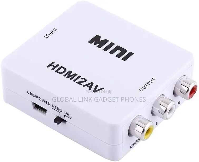 Digital HDMI2AV Converter, to AV Adapter, Composite Video Au
