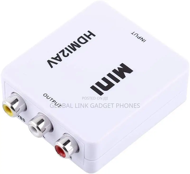 Digital HDMI2AV Converter, to AV Adapter, Composite Video Au