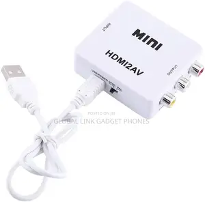 Digital HDMI2AV Converter, to AV Adapter, Composite Video Au