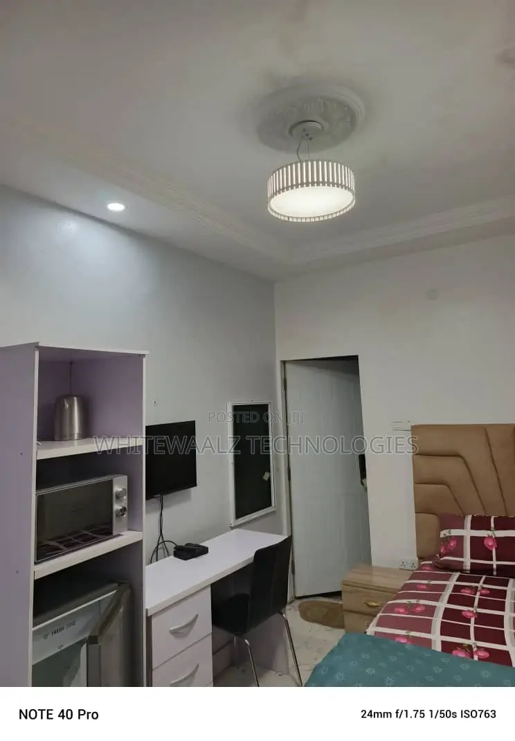 Furnished Studio Apartment in Rock Garden City, Phase 2 / Jikwoyi