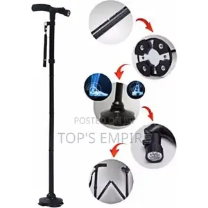 Trusty Cane Adjustable Walking Stick With LED Light
