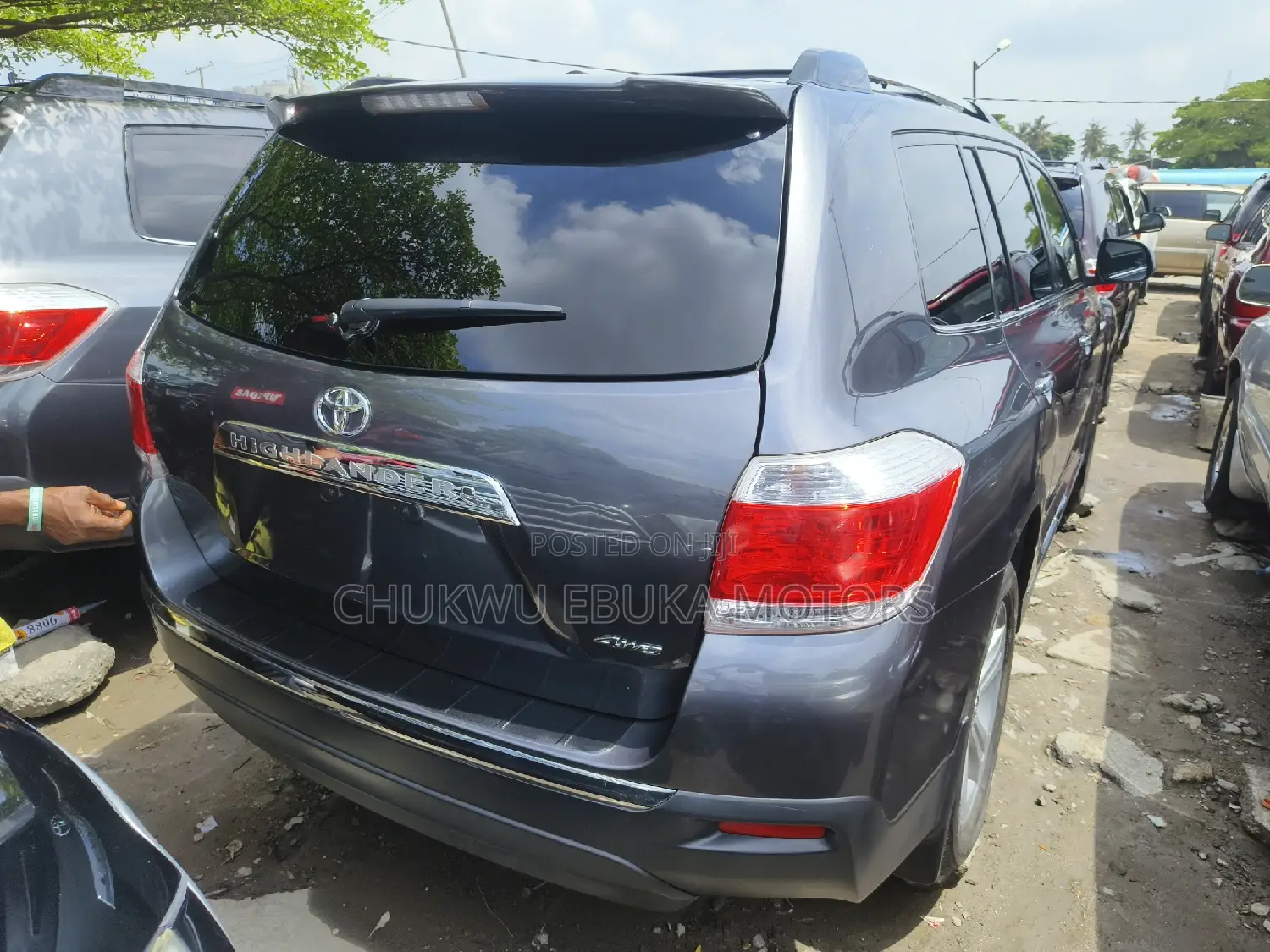 Toyota Highlander Limited 2012 Gray