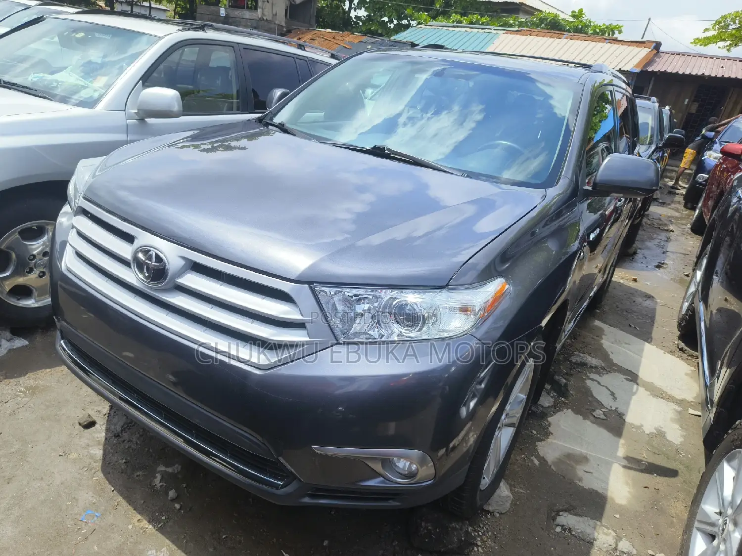 Toyota Highlander Limited 2012 Gray