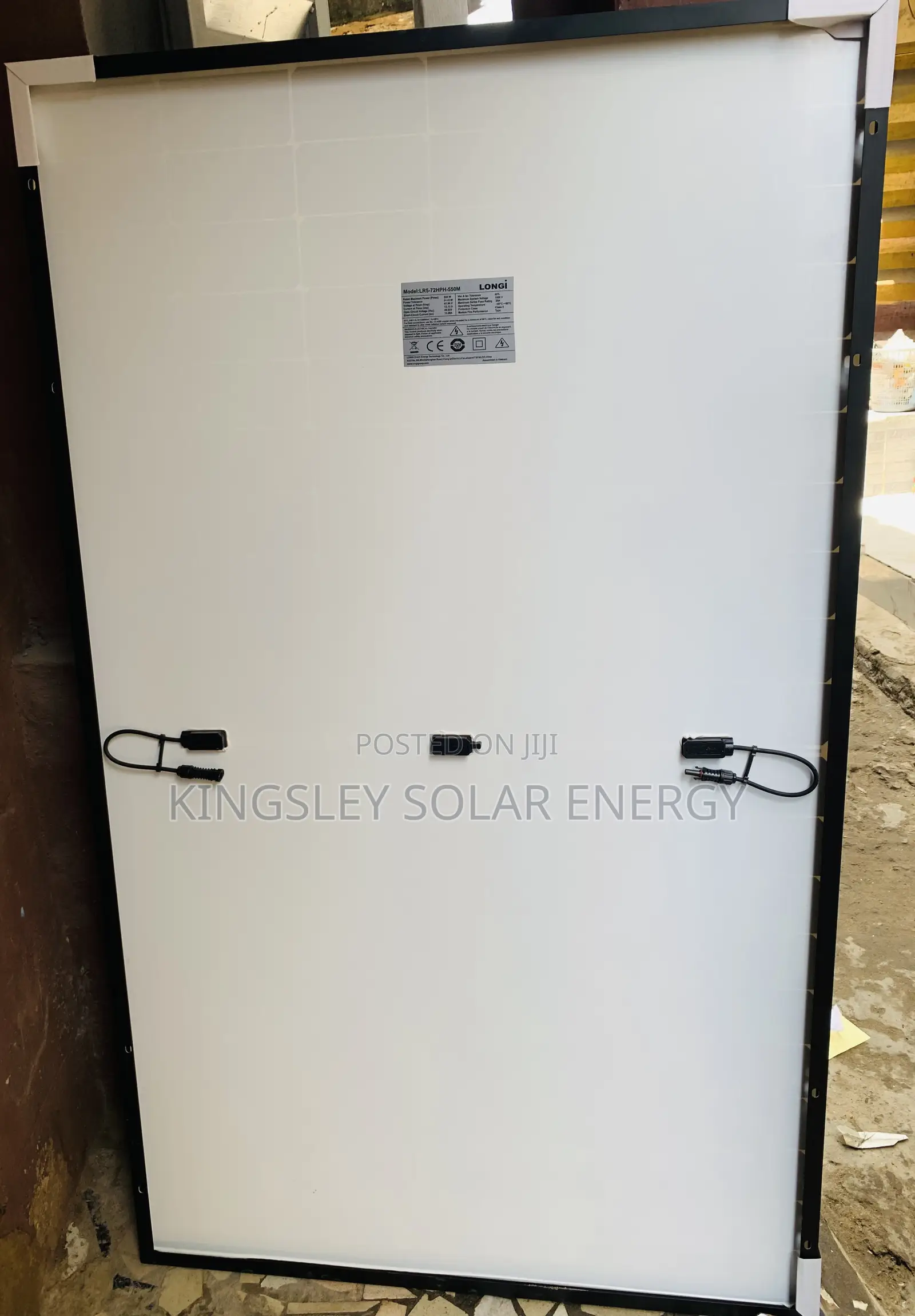 Longi Solar Panel Halfcut 550watts