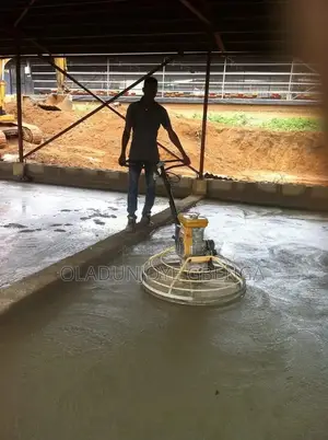 Concrete Power Trowel Flooring