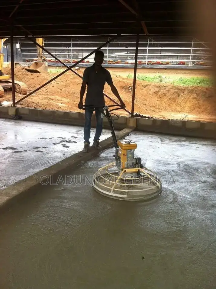 Concrete Power Trowel Flooring
