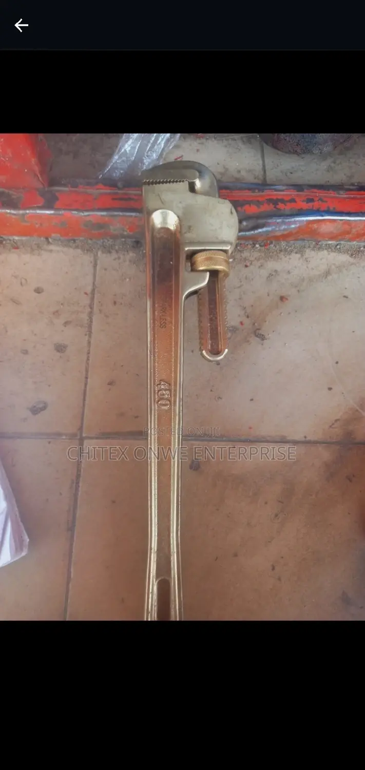 Brass Pipe Wrench All Sizes