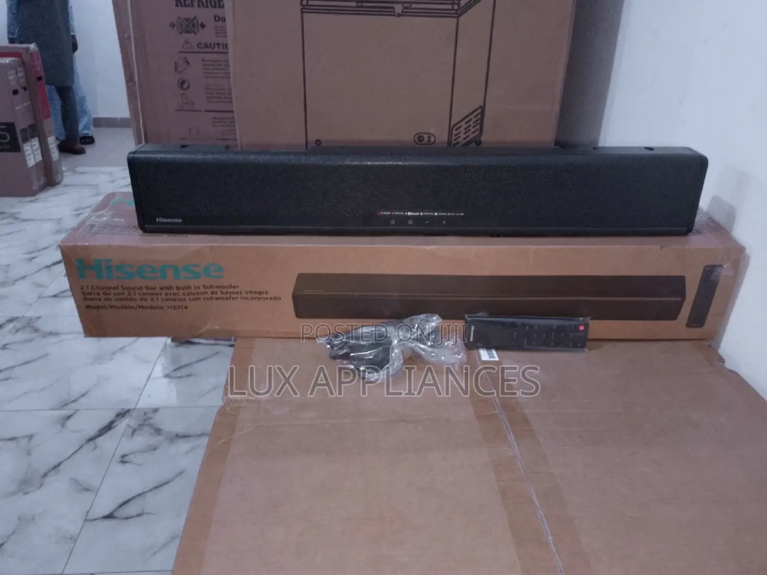 Remote Control Simple Compact Design Hisense Sound Bar