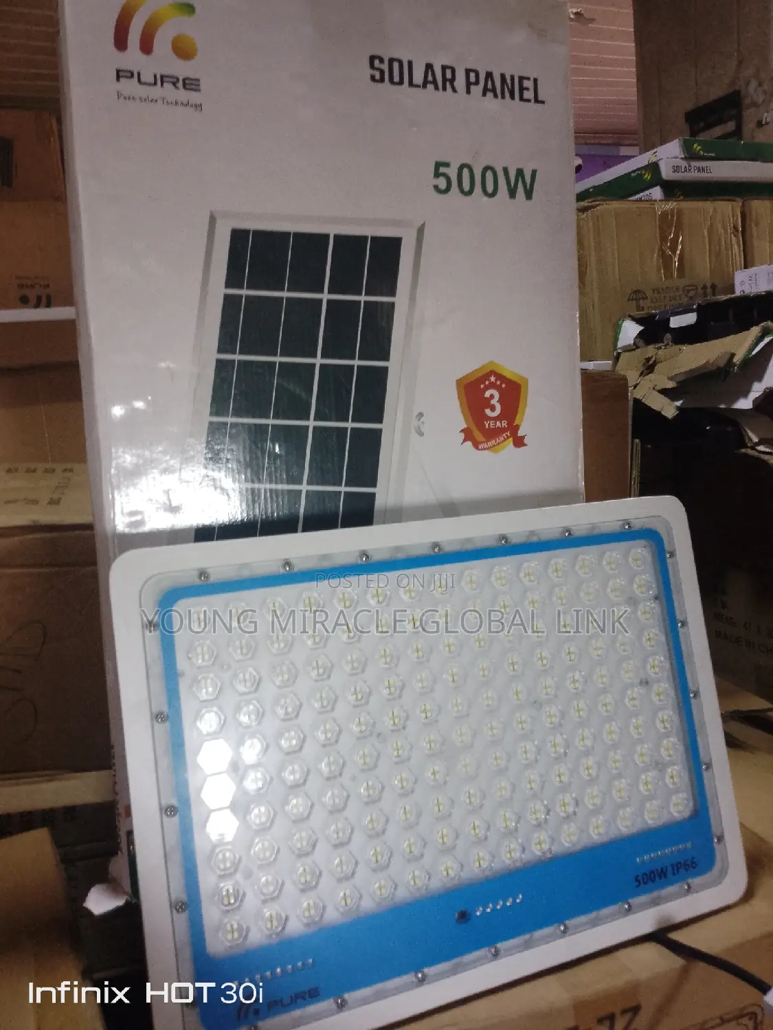 Solar Flood Lamp Light 500W