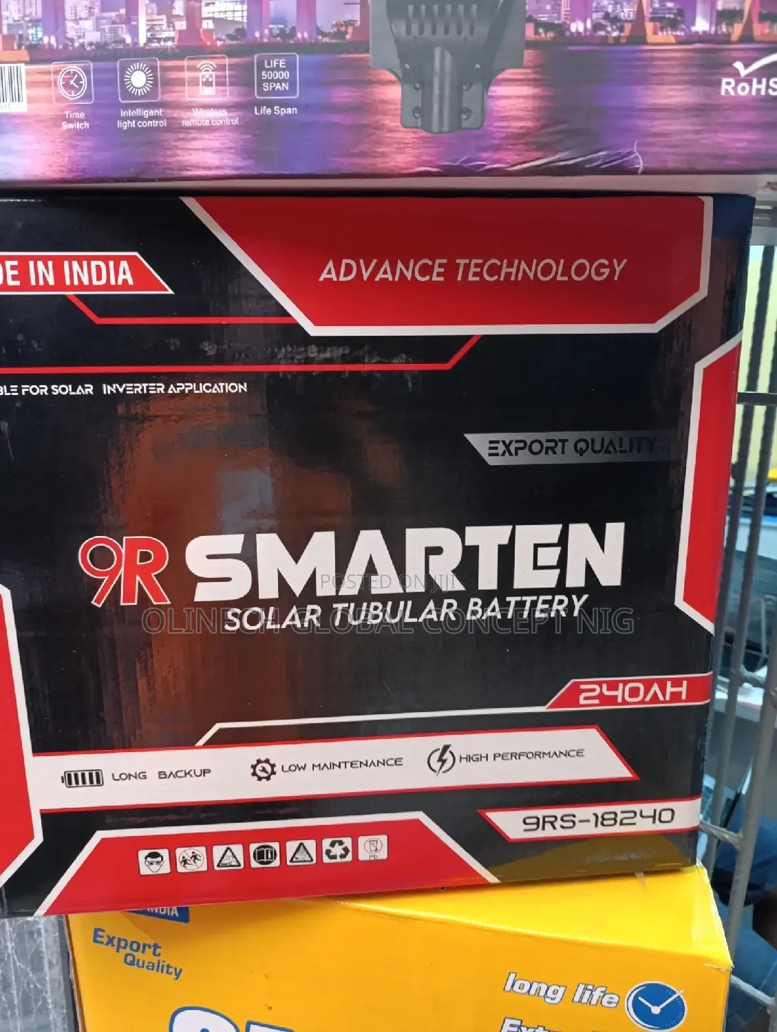 Smarten Tubular Battery
