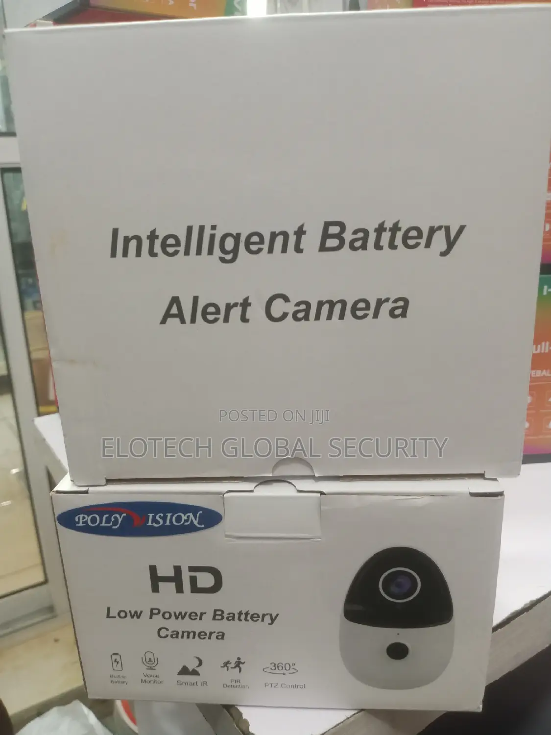 Intelligent Battery Alert Camera