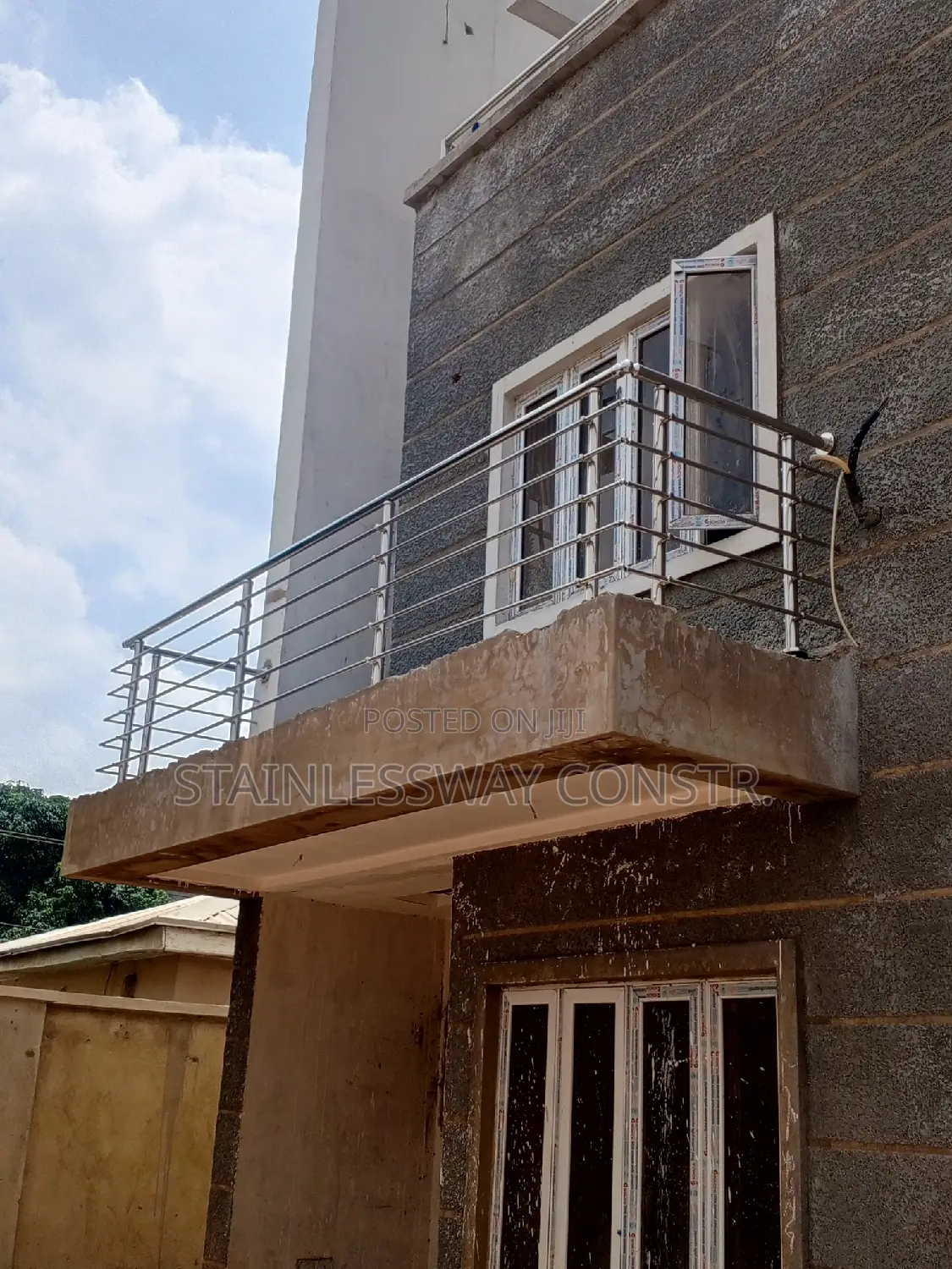 Bright Stainless Railing