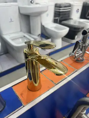 Gold Basin Mixer Tap for Washing Hand Basin
