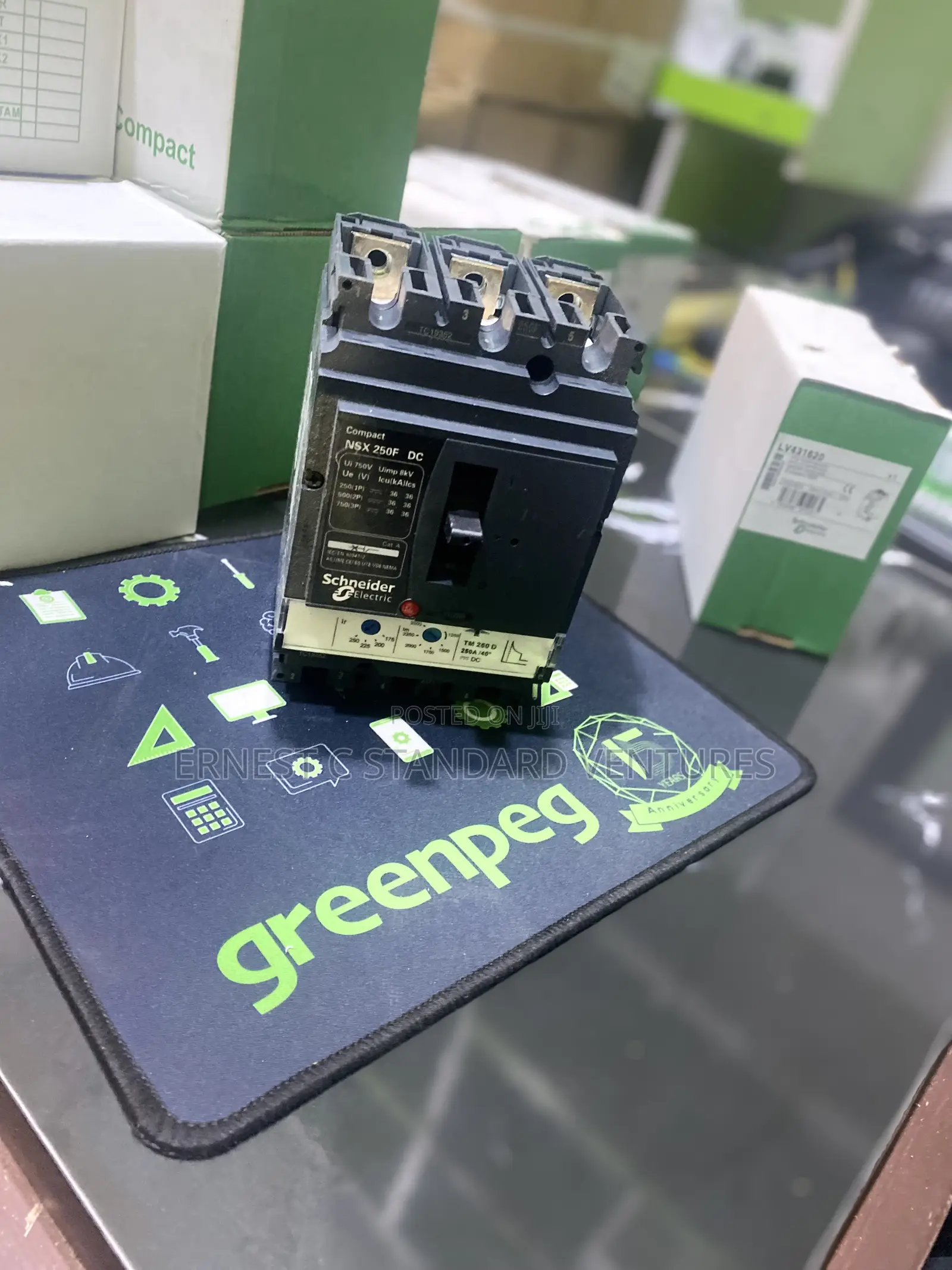 Schneider Circuit Breaker 250A DC