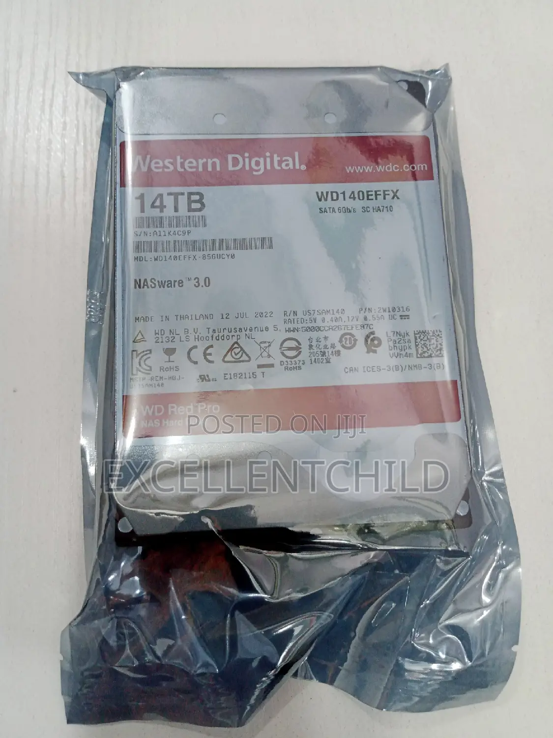 Wd Red 14tb Nas Ware HDD