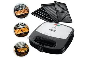 3-in-1 Deep Fill Sandwich Maker - 760W