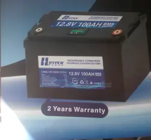 Hyper Power Lithium Battery 12.8v:100a With 2warranty