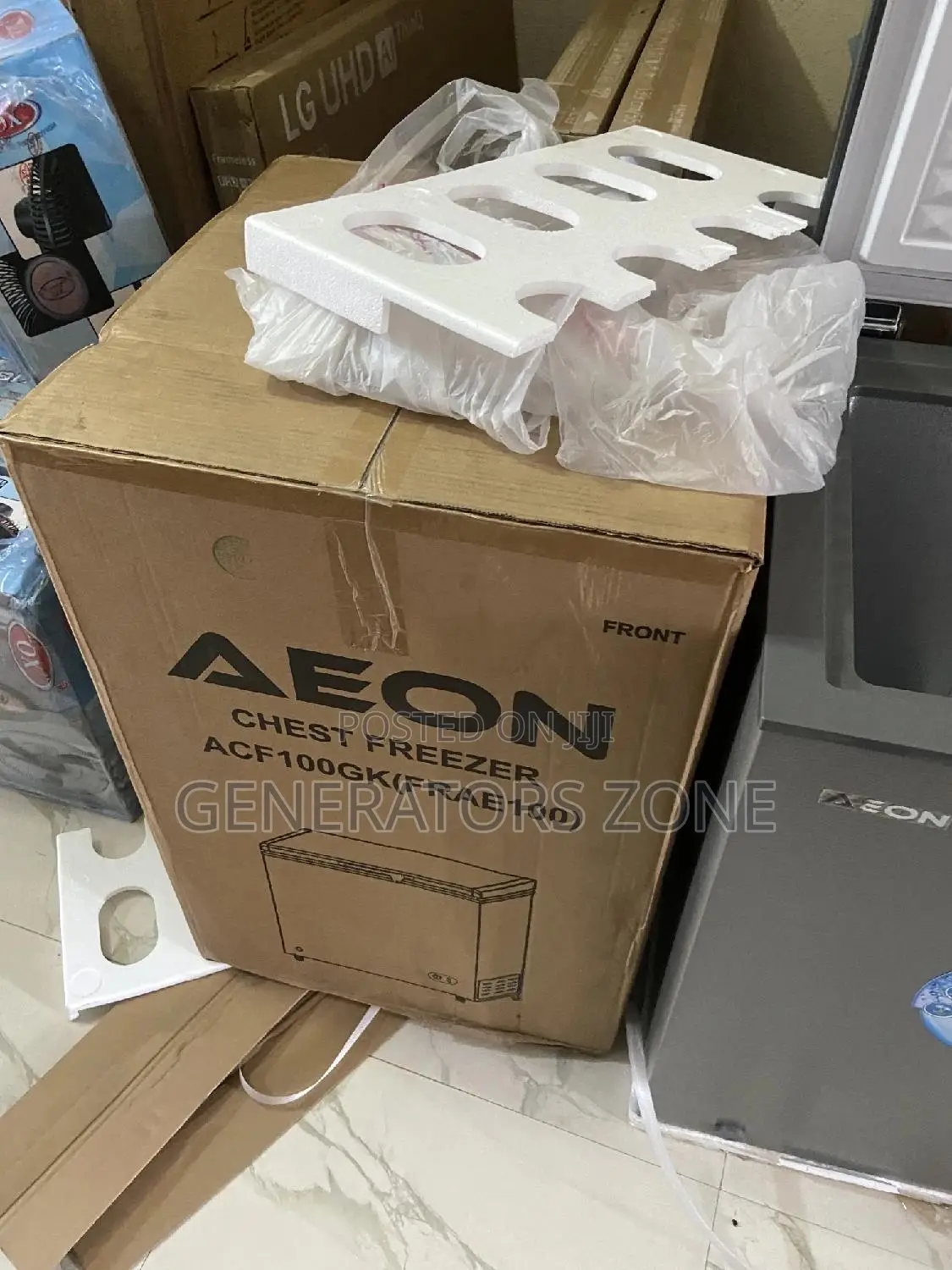 High Efficiency Aeon 100l Mini Gray Freezer