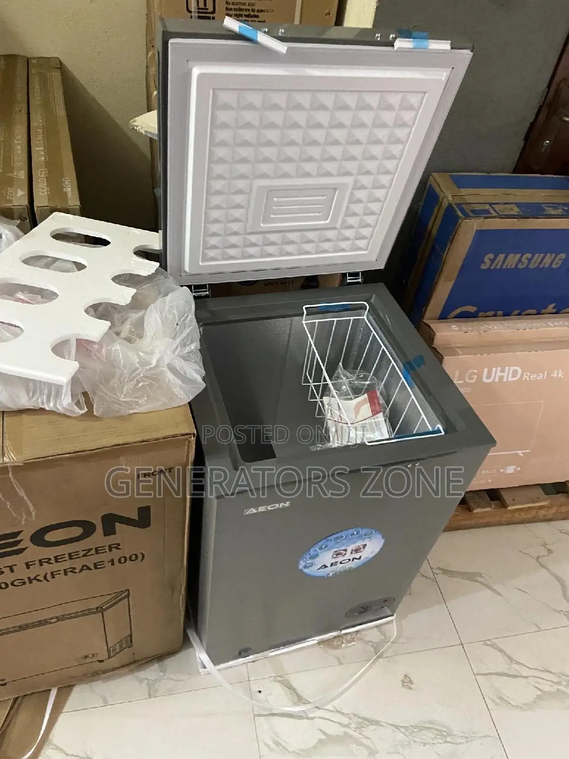 Single Door Aeon 100l Acf- 100gk Mini CF Gray