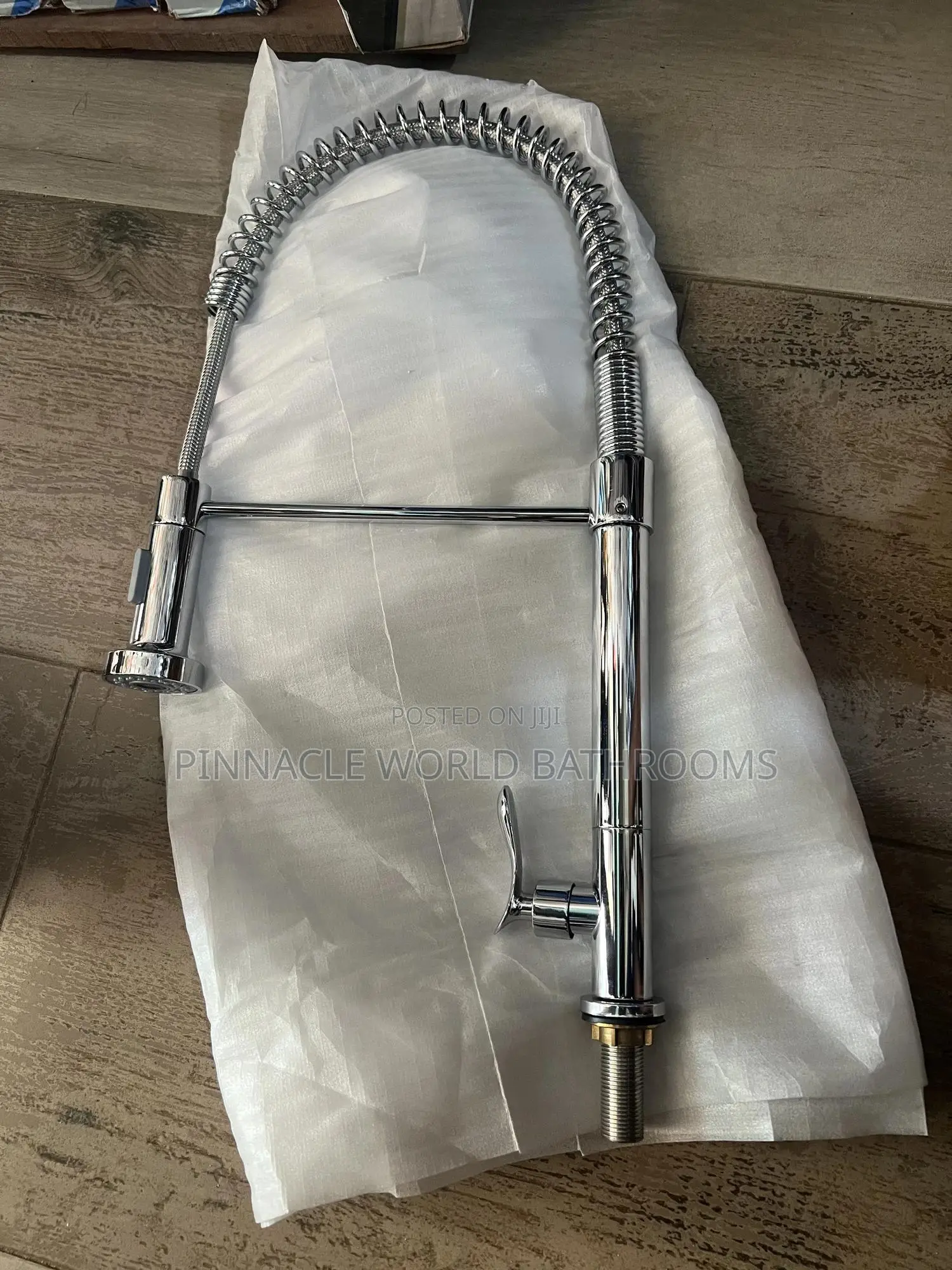 Single Cold Stainless) Spring Kitchen Tap