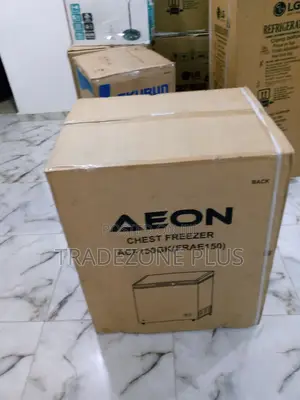 Brand New Aeon Chest Freezer With Lock and Basket 150ltr