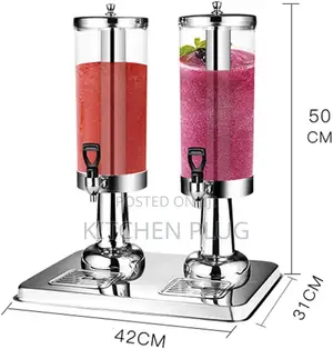 3 + 3 Litre Double Juice Dispenser