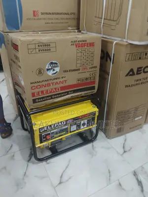 Most Reliable Elepaq Constant Sv6800 Generator 4.5kva Manual