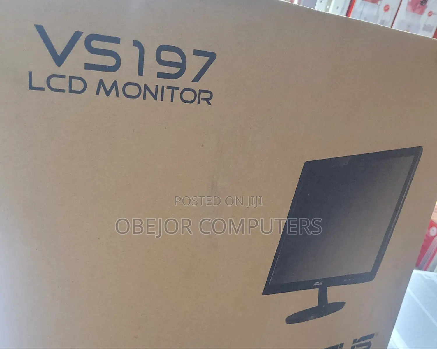 Asus Vs197 LCD Monitor 18.4 Inches